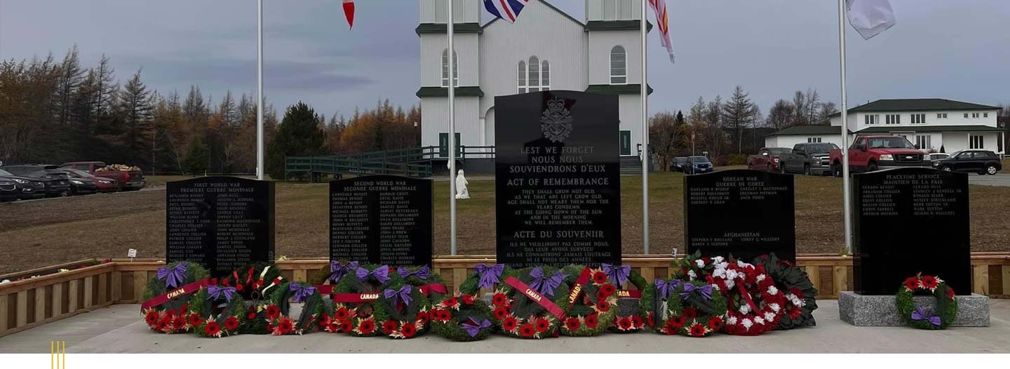 War memorial.