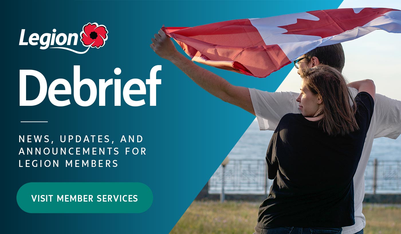Legion Debrief. Visit member services.